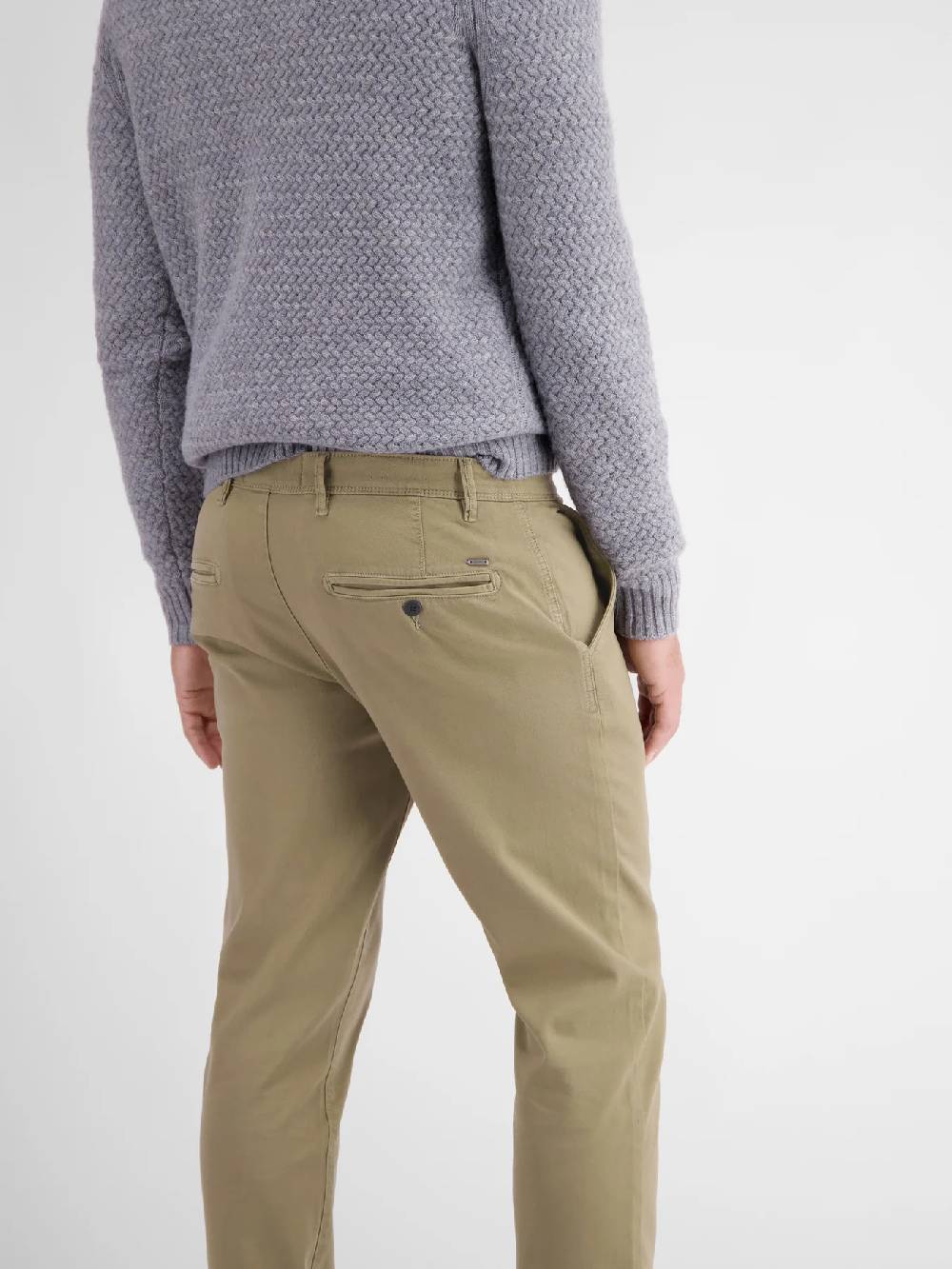 Lerros 2009166 CHINO MICROSTRUCTUUR SLIM FIT (730 SOFT BEIGE) JETZT KAUFEN