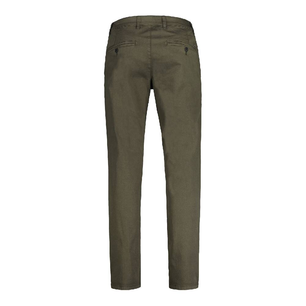 Lerros 2009166 CHINO MICROSTRUCTUUR SLIM FIT (683 OLIVE) Letzte 2 Tage