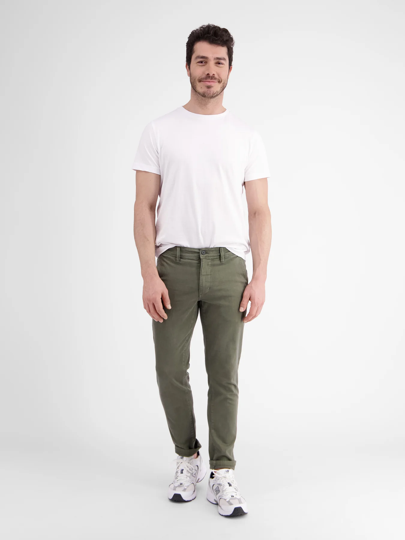 Lerros 2009114 CHINO VAN ZACHTE HYPERFLEX STRETCHKWALITEIT (659 AGED OLIVE) Bis zu 50% Rabatt