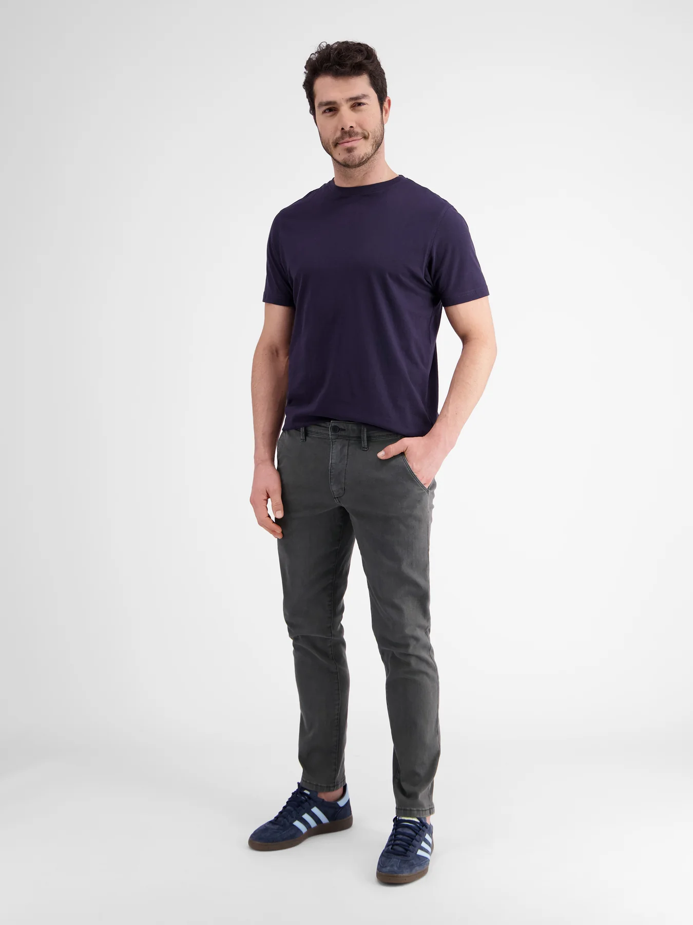Lerros 2009114 CHINO VAN ZACHTE HYPERFLEX STRETCHKWALITEIT (289 DARK GRAPHITE) Bis zu 60% Rabatt