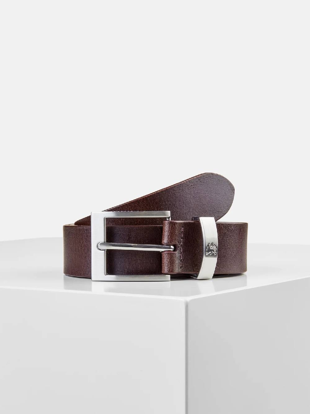 Lerros 5003007 RIEM MET METALEN ELEMENTEN (780 DARK BROWN) Sonderangebot der Fabrik