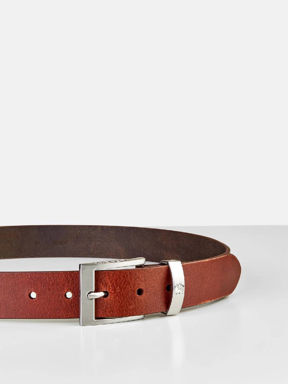 Lerros 5003007 RIEM MET METALEN ELEMENTEN (740 COGNAC) Vierteljährliche Förderung