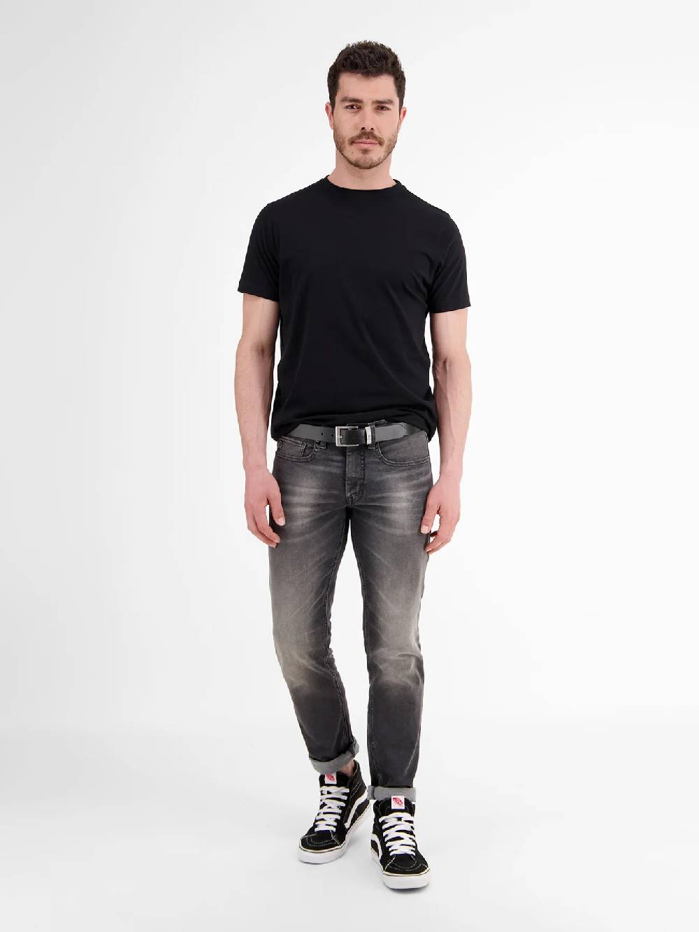 Lerros 5003007 RIEM MET METALEN ELEMENTEN (290 BLACK) Bis zu 55% Rabatt
