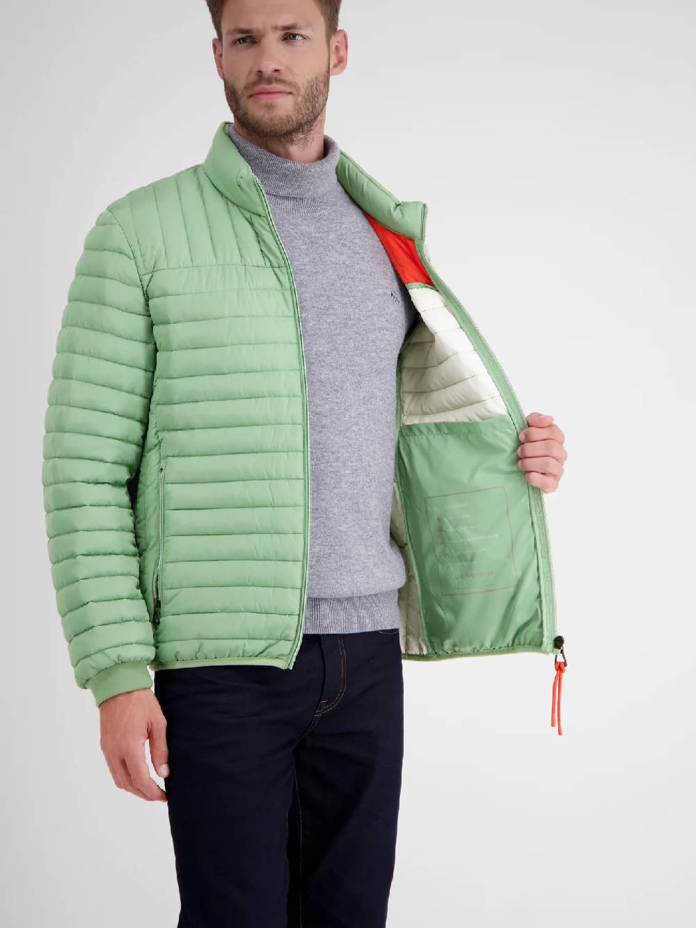 Lerros 23D7040 LICHTGEWICHT GEWATTEERD JACK (612 SAGE GREEN) Outlet