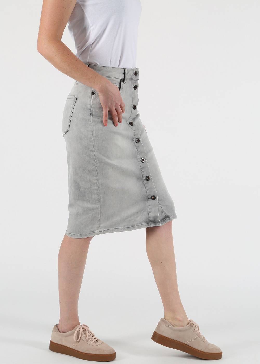 M.O.D Sina Skirt Alabama Grey Sonderangebote