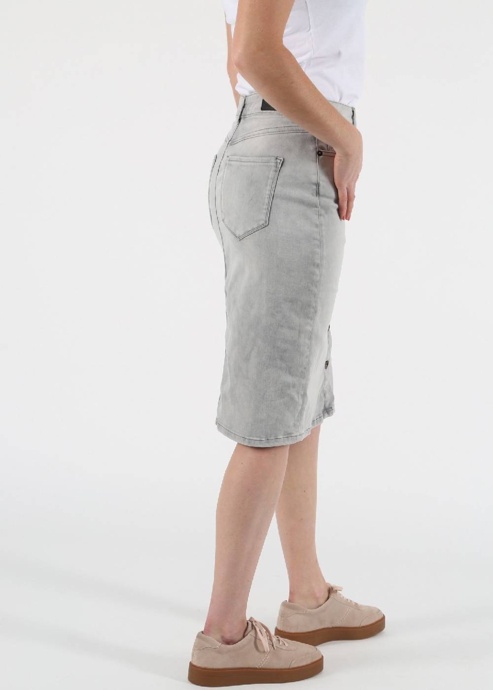 M.O.D Sina Skirt Alabama Grey Sonderangebote
