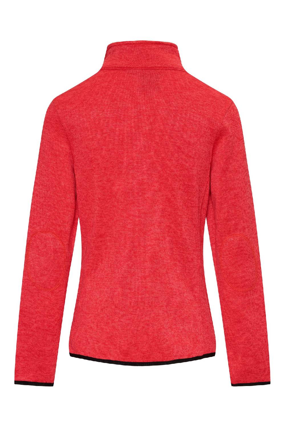 Nordberg ANDREA Knitted Fleece Jacket Red Melange Super Sparpreis