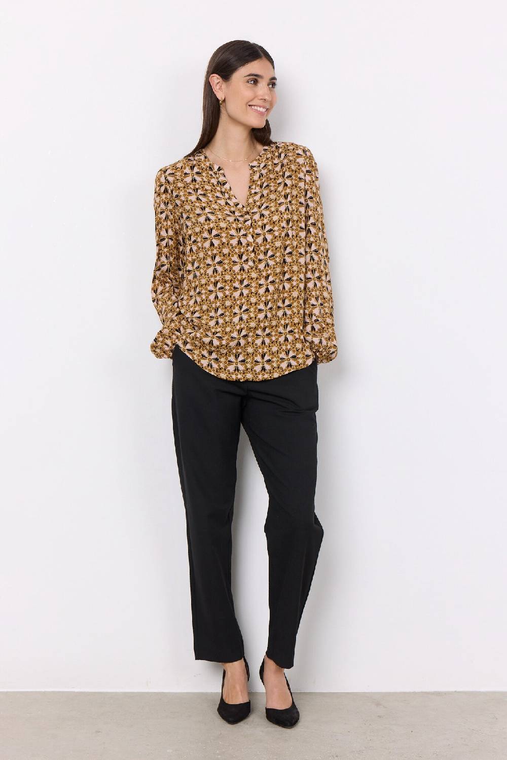 Soya Concept SC-FELICITY AOP 434 (3460C GOLDEN YELLOW COMBI) Limitierter Zeitrabatt