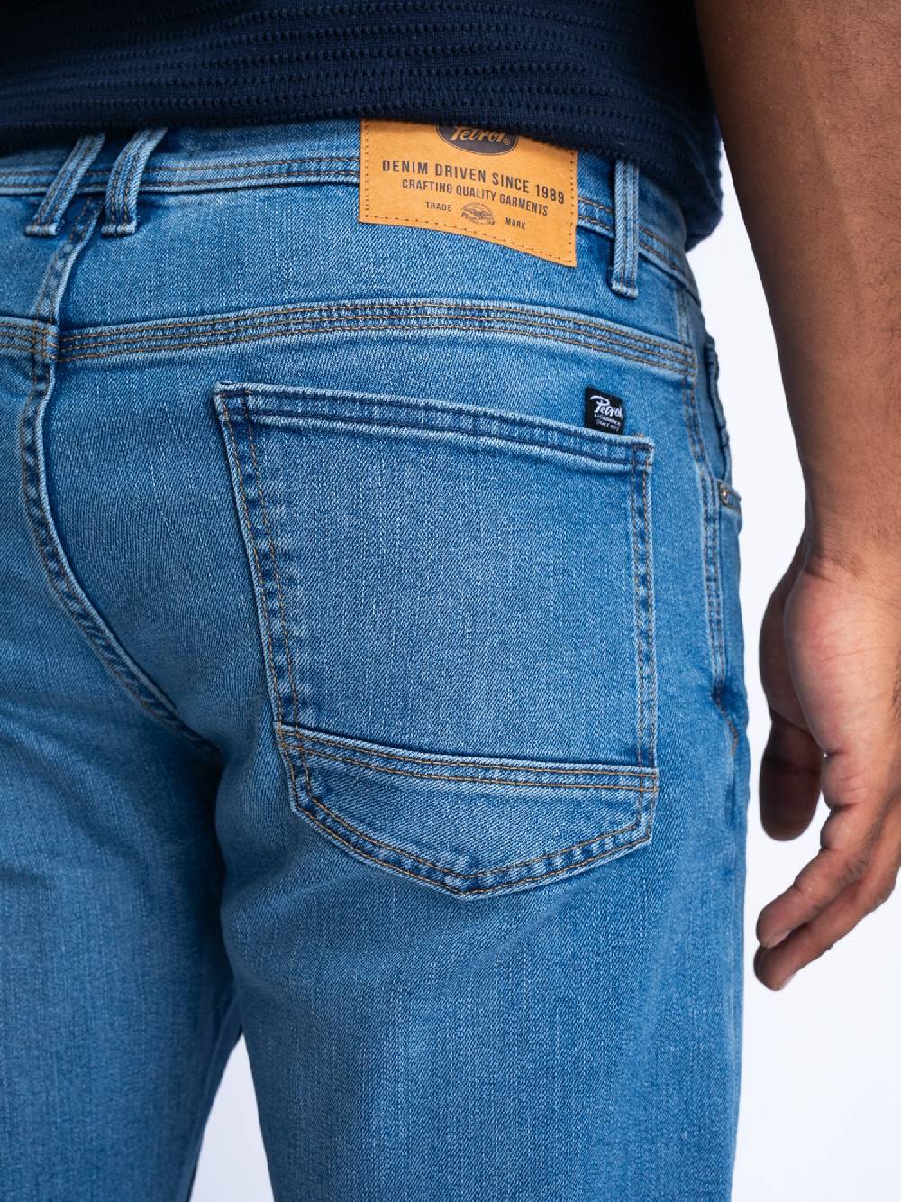 Petrol STARLING - Straight Denim (5701 Light Used) Saisonschlussverkauf