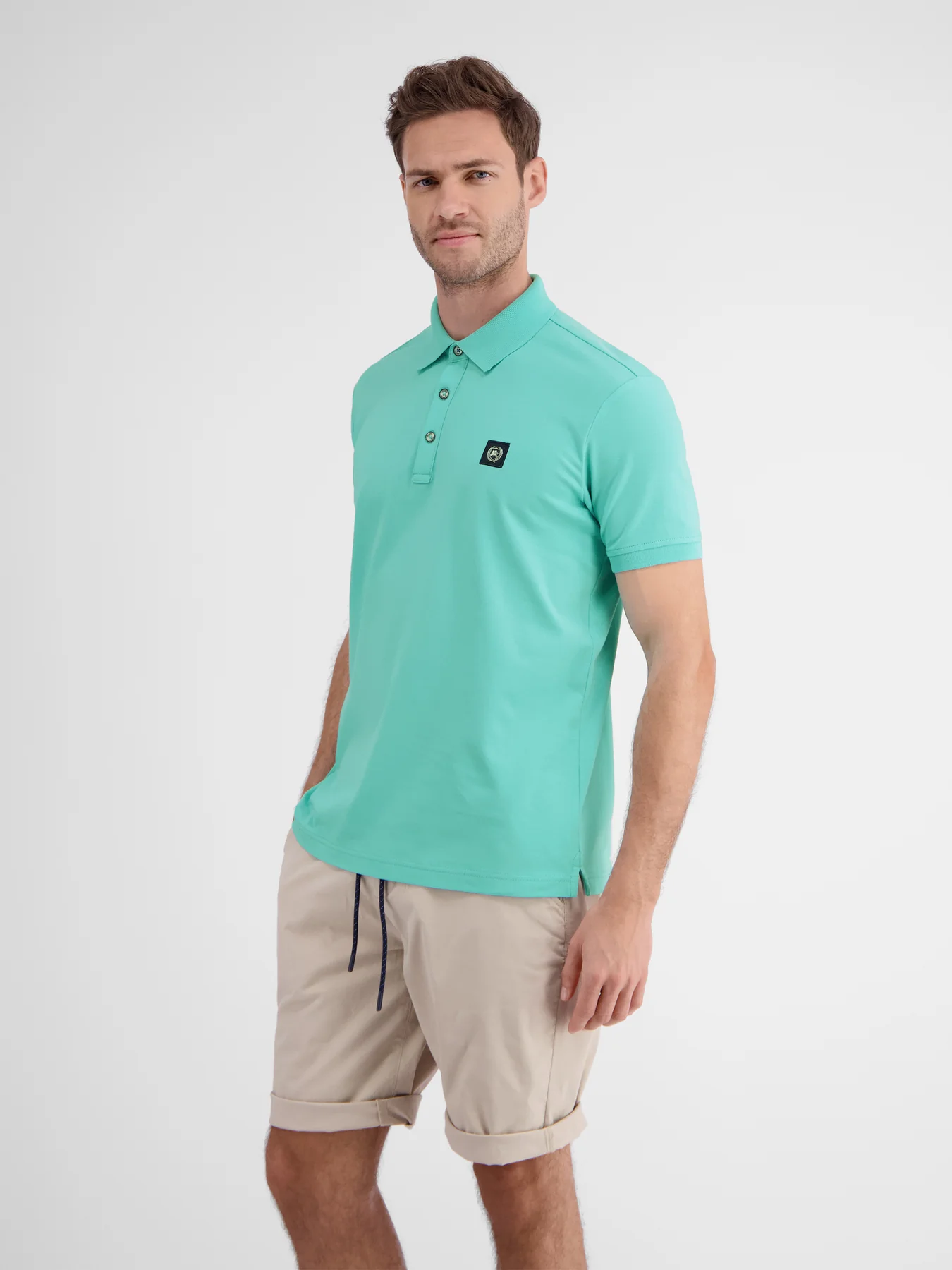 Lerros 2453261 Men Polo (Iced mint 410) Exklusive Angebote