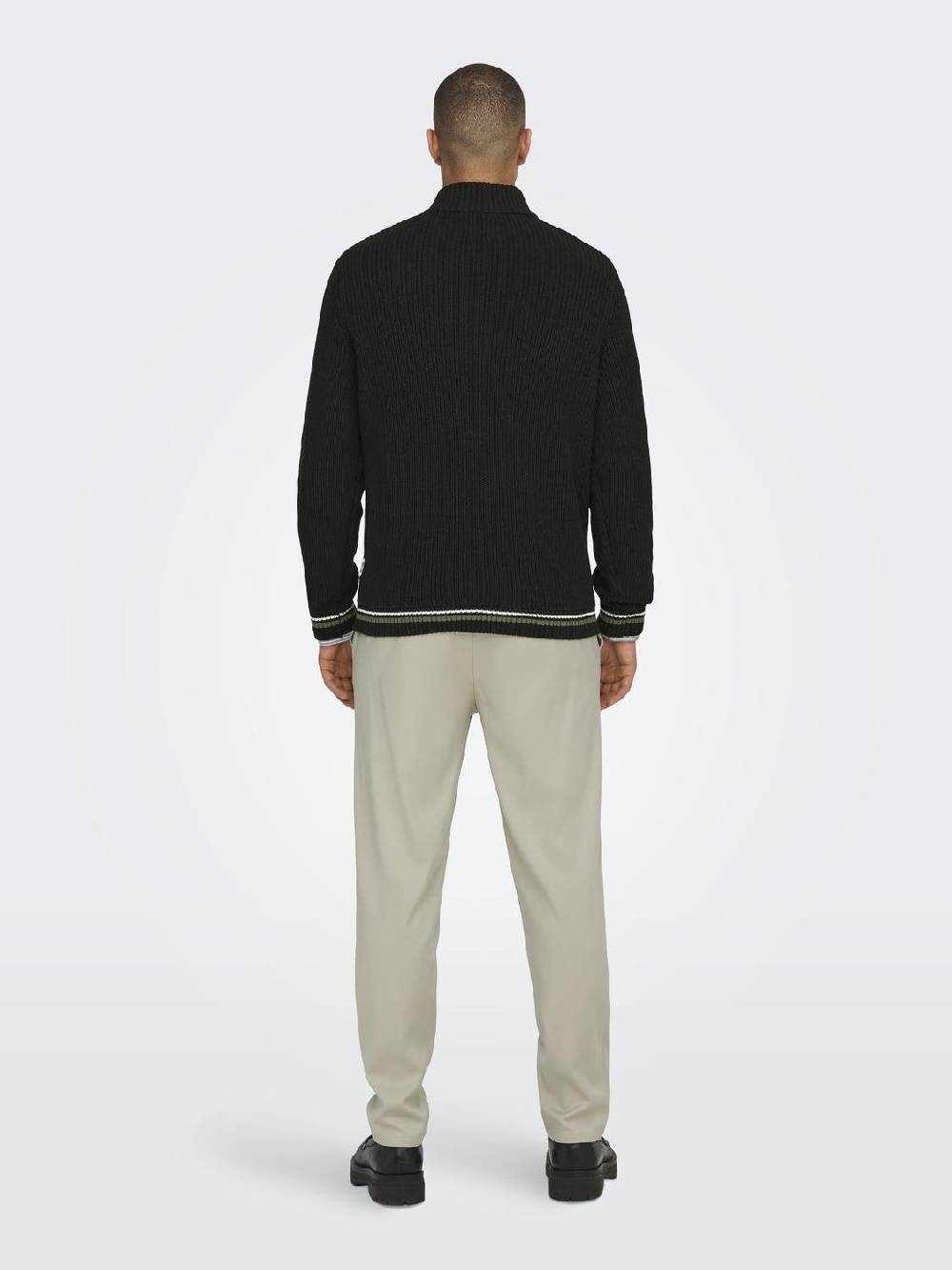 Only & Sons ONSLIMA LIFE REG 5 MIX BOX KNIT BTS (Black) Große Rabatte