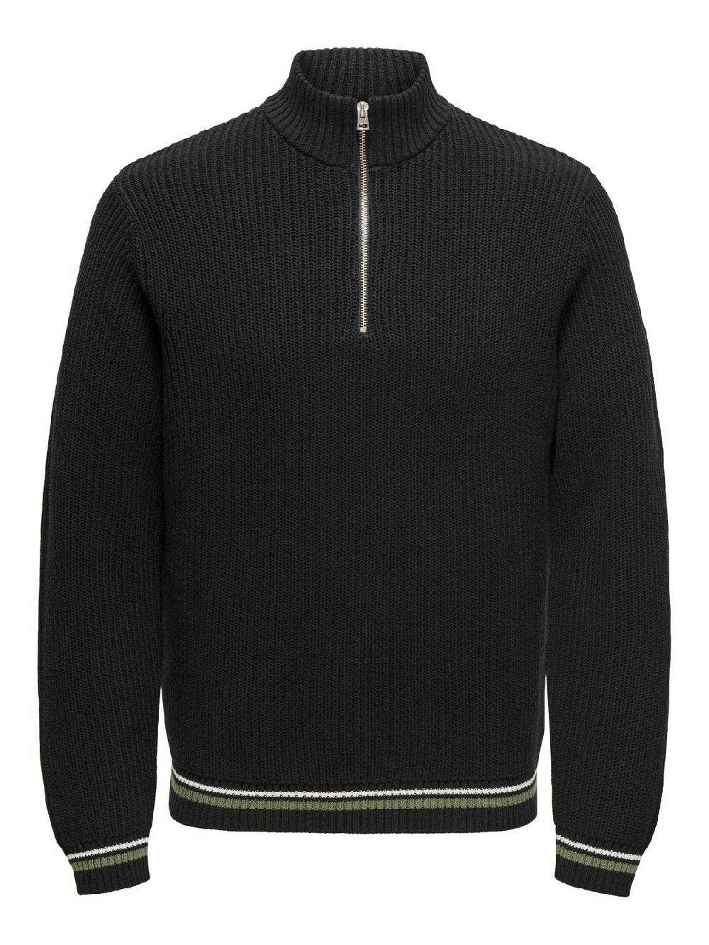 Only & Sons ONSLIMA LIFE REG 5 MIX BOX KNIT BTS (Black) Große Rabatte