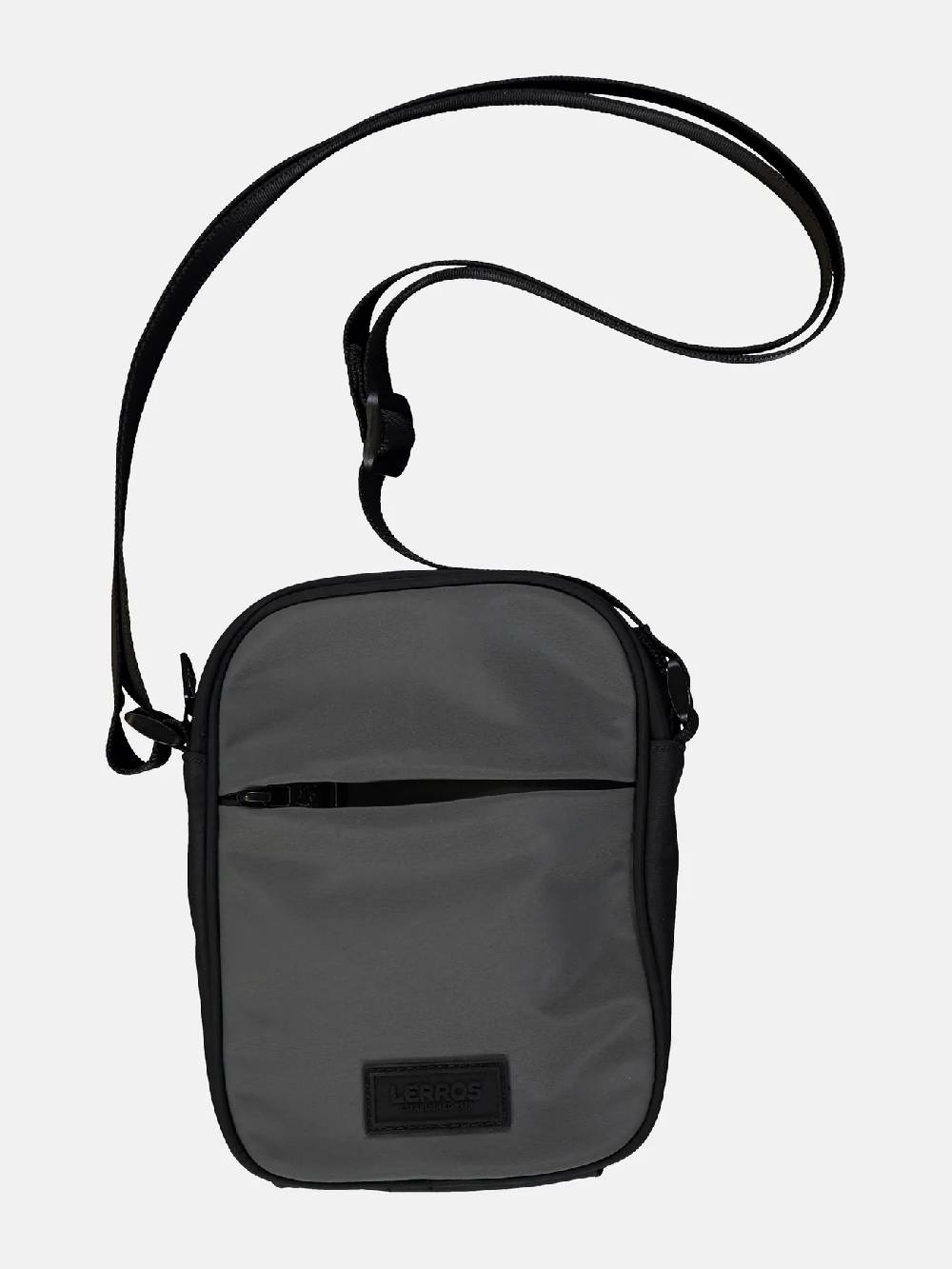 Lerros 5002023 SEATTLE-CROSSBODYTAS (250 MID GREY MELANGE) Vierteljährliche Förderung