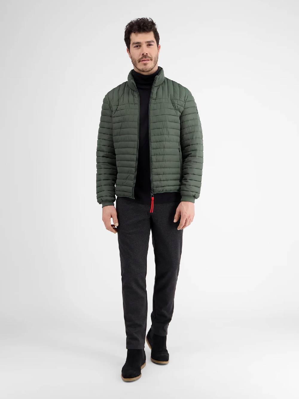 Lerros 2007040 LICHTGEWICHT BLOUSON (618 MINERAL GREEN MELANGE) Speichern exportieren