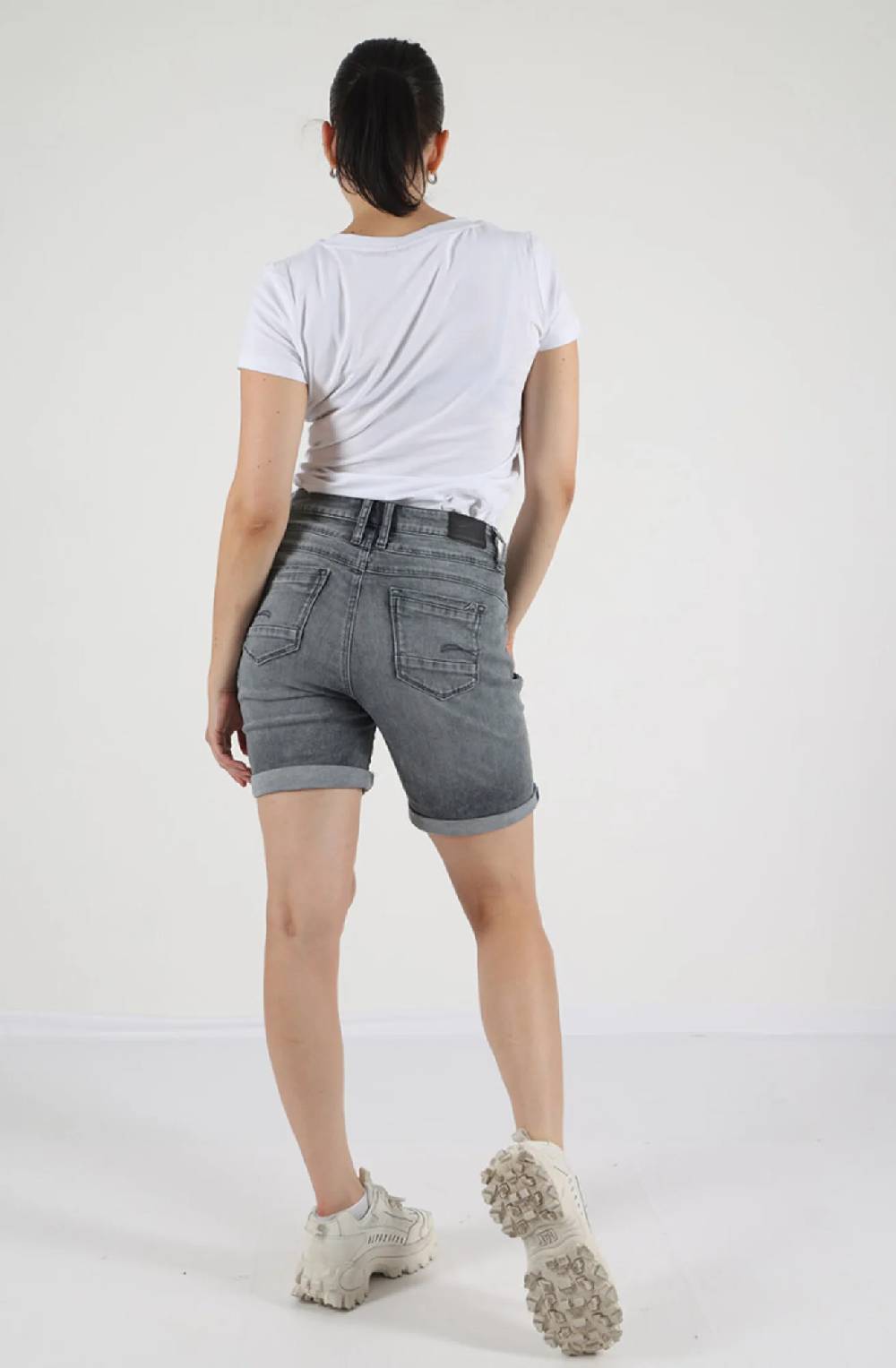 M.O.D BETTINA SHORTS SP24-2057 (albama grey 1986) Sonderangebot
