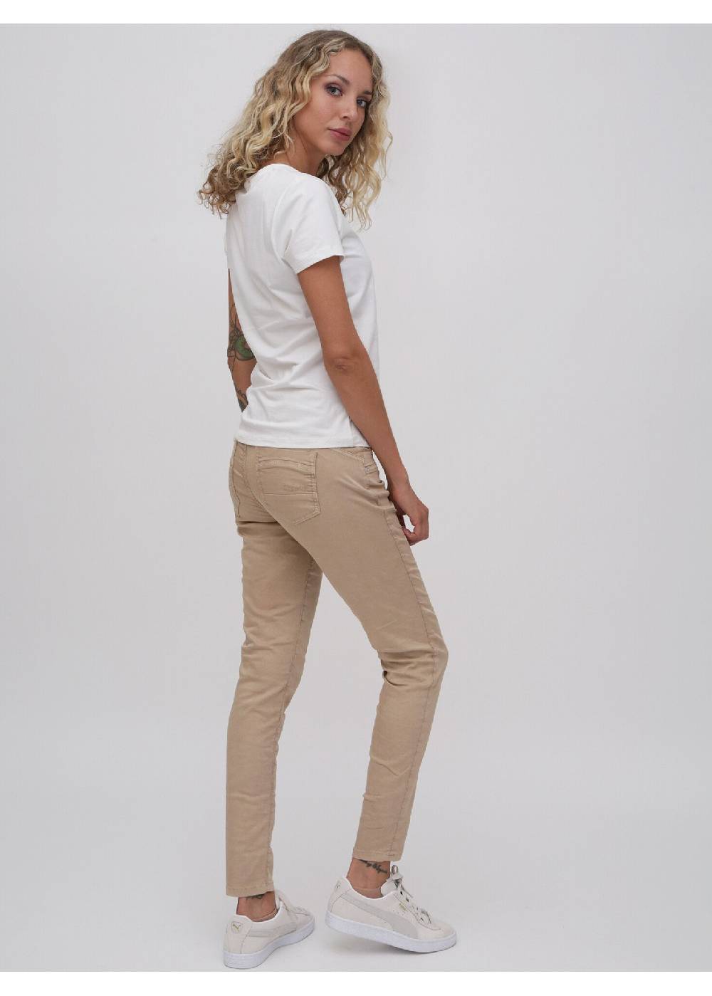 M.O.D SUZY Skinny Fit BEIGE Valentinstagsangebot