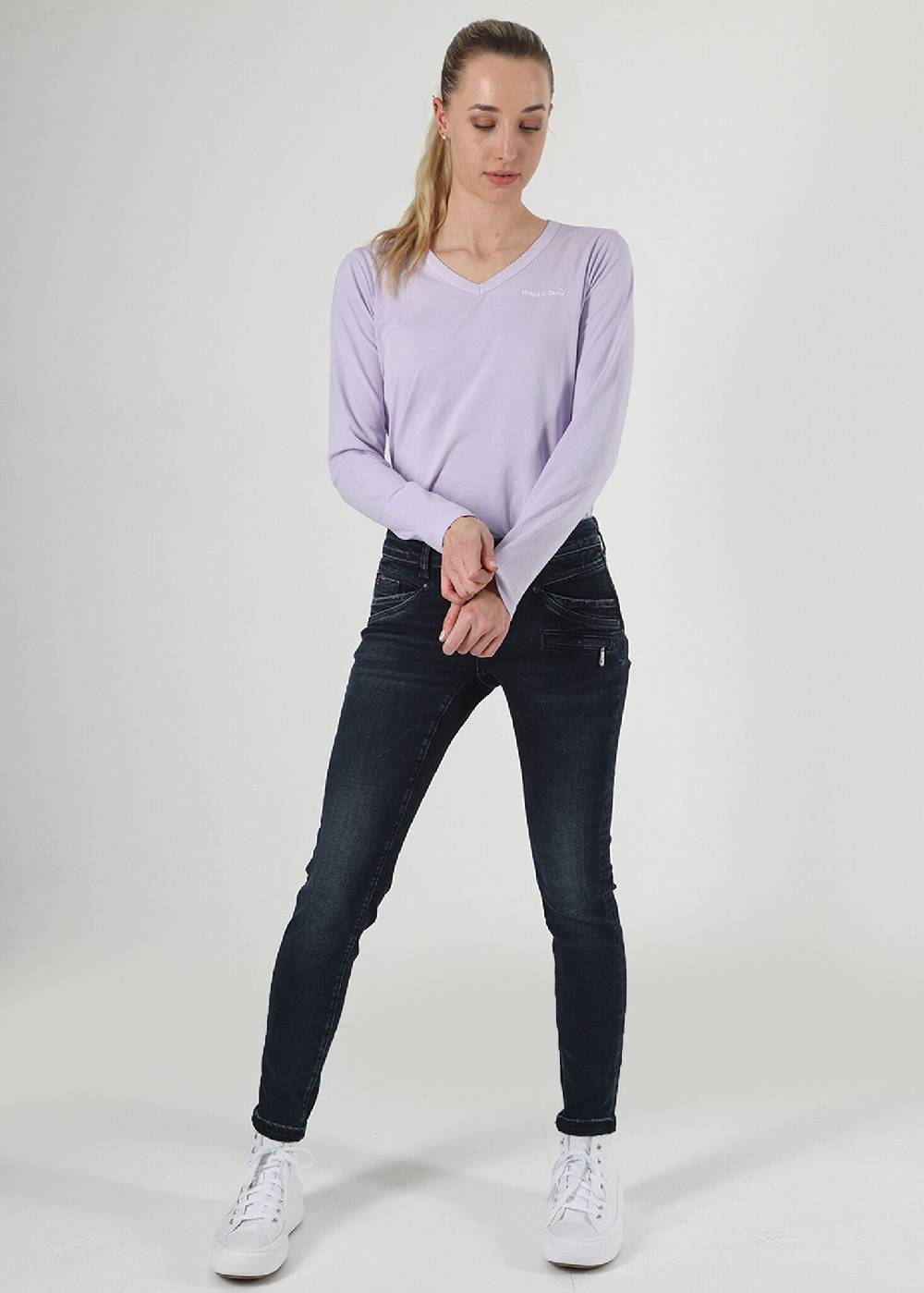 M.O.D SUZY Skinny fit - Slip Blue Black Letzter Tag