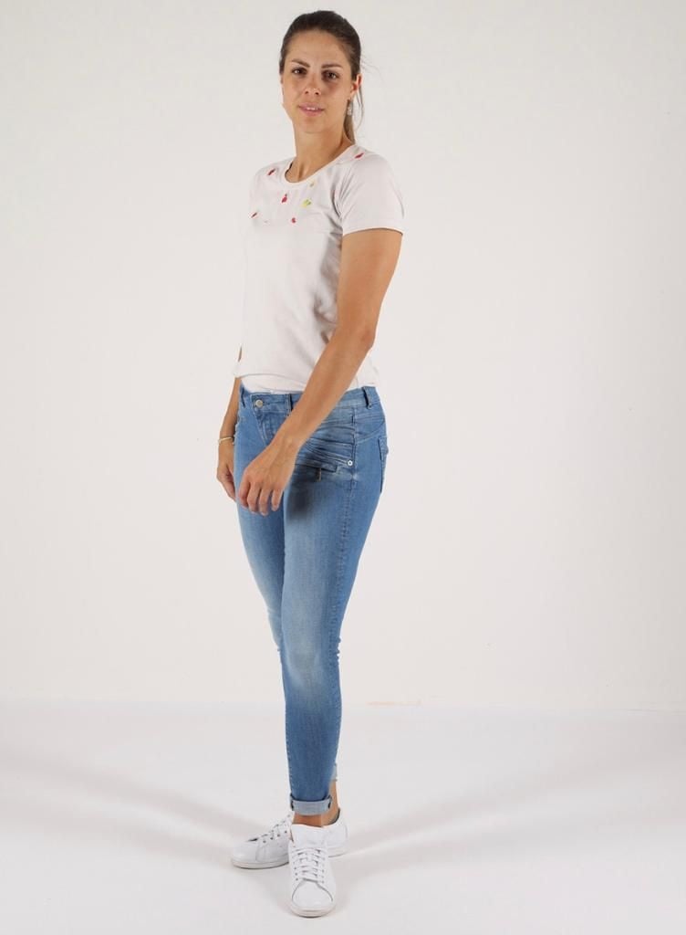 M.O.D SUZY Skinny Raise Blue Sonderangebot der Fabrik