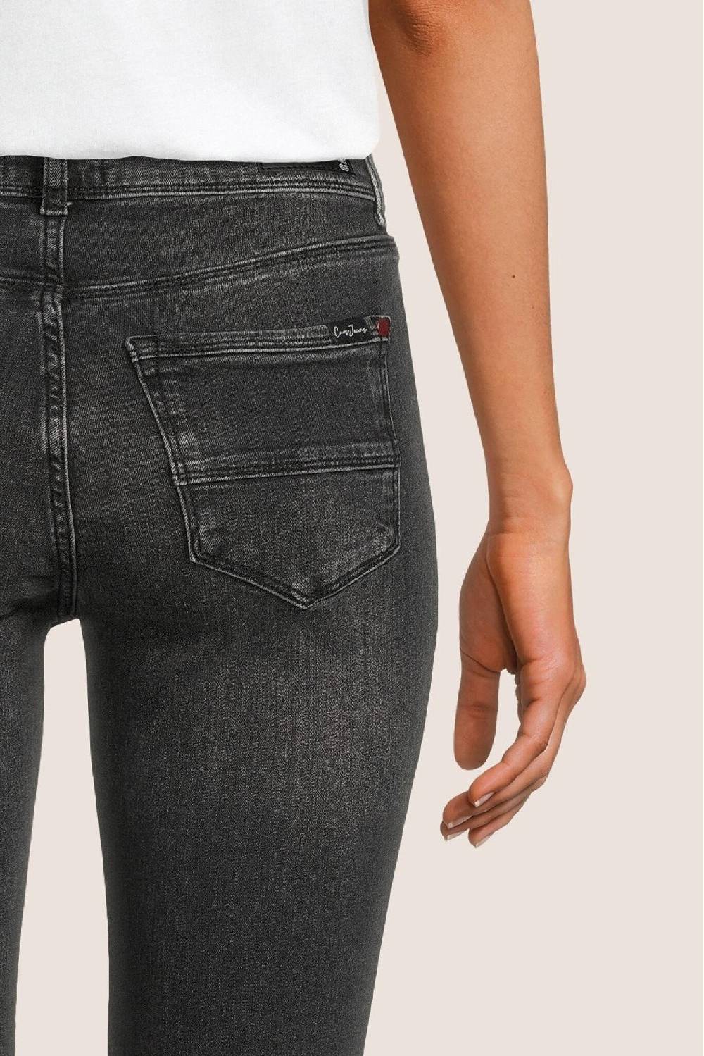 Cars Jeans MICHELLE Flare Den.Black Used Vierteljährliche Förderung