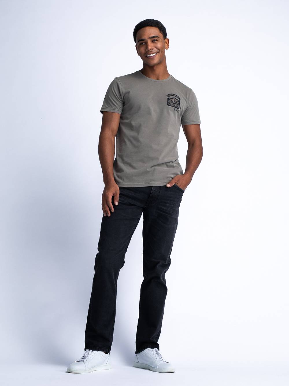Petrol STARLING - Straight Denim (9705 Black Stone) 50% Rabatt mit kostenlosem Versand