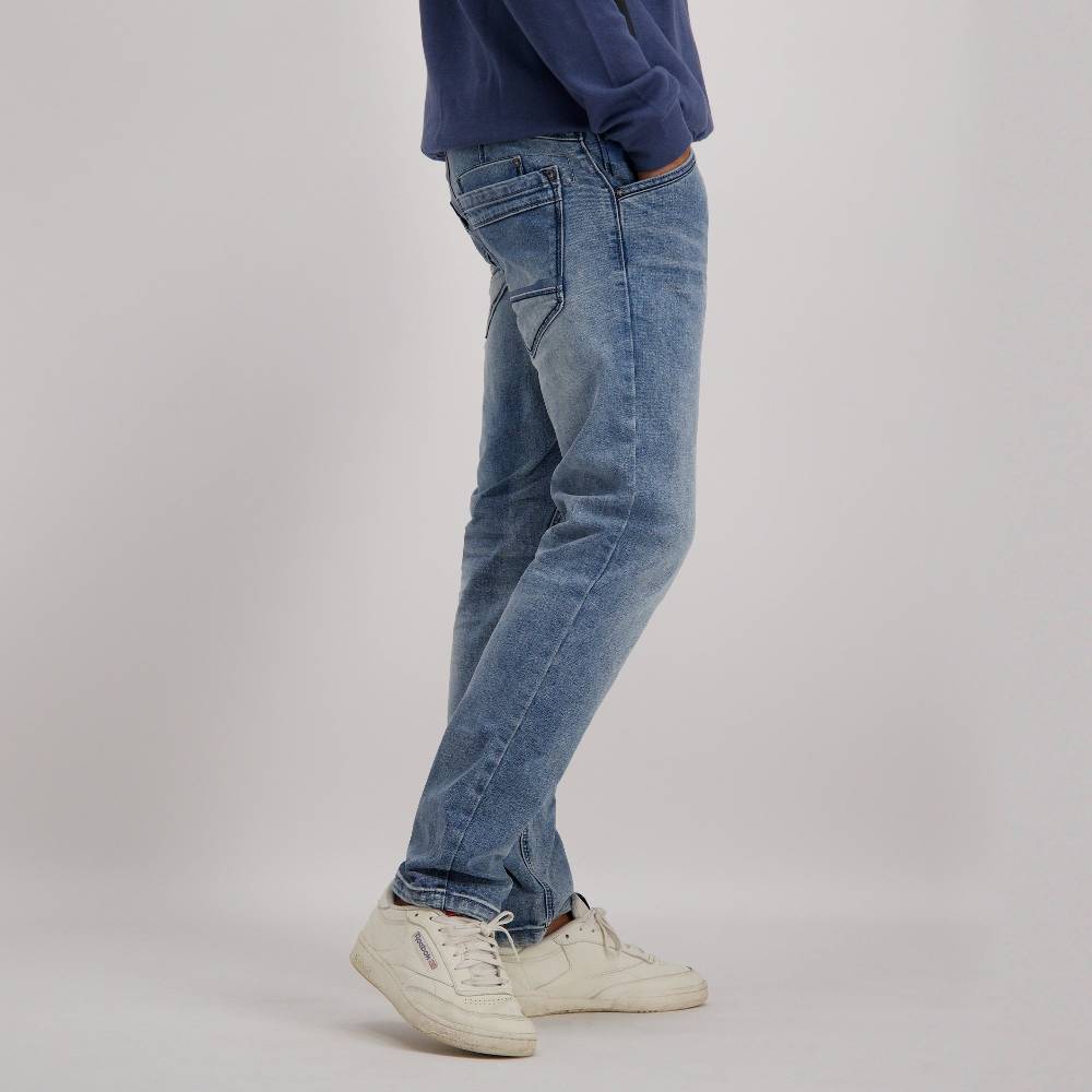 Cars Jeans YARETH Tapered Str. Blue Used Milford Wash Speichern exportieren