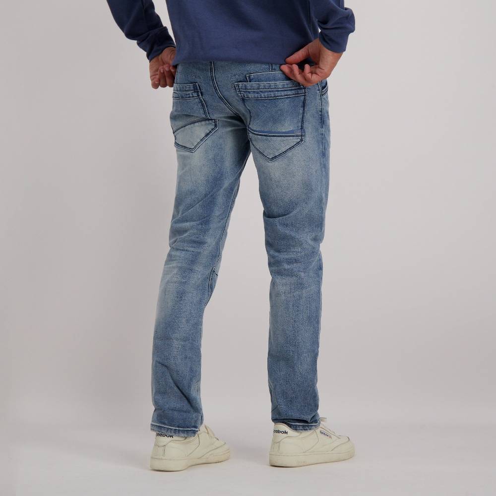 Cars Jeans YARETH Tapered Str. Blue Used Milford Wash Speichern exportieren