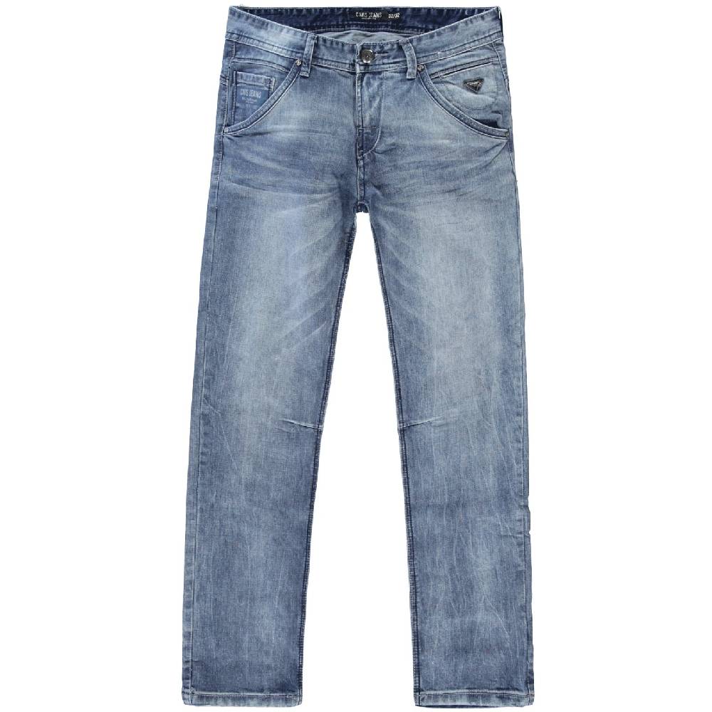 Cars Jeans YARETH Tapered Str. Blue Used Milford Wash Speichern exportieren