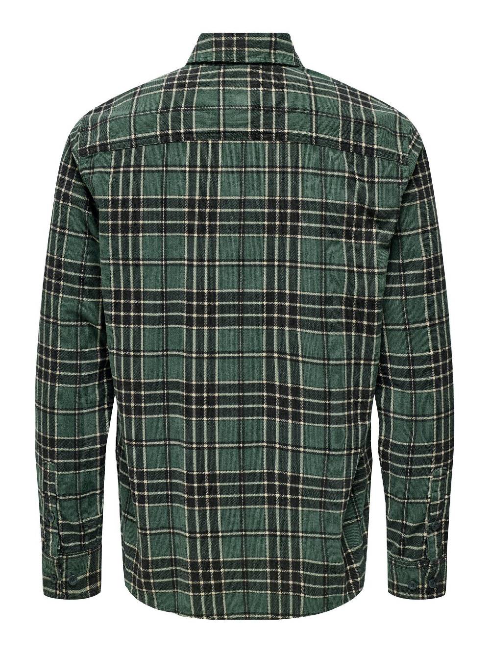 Only & Sons Onsleo REG LS Wash Cord Shirt (236255 Cilantro) Black Friday Preise