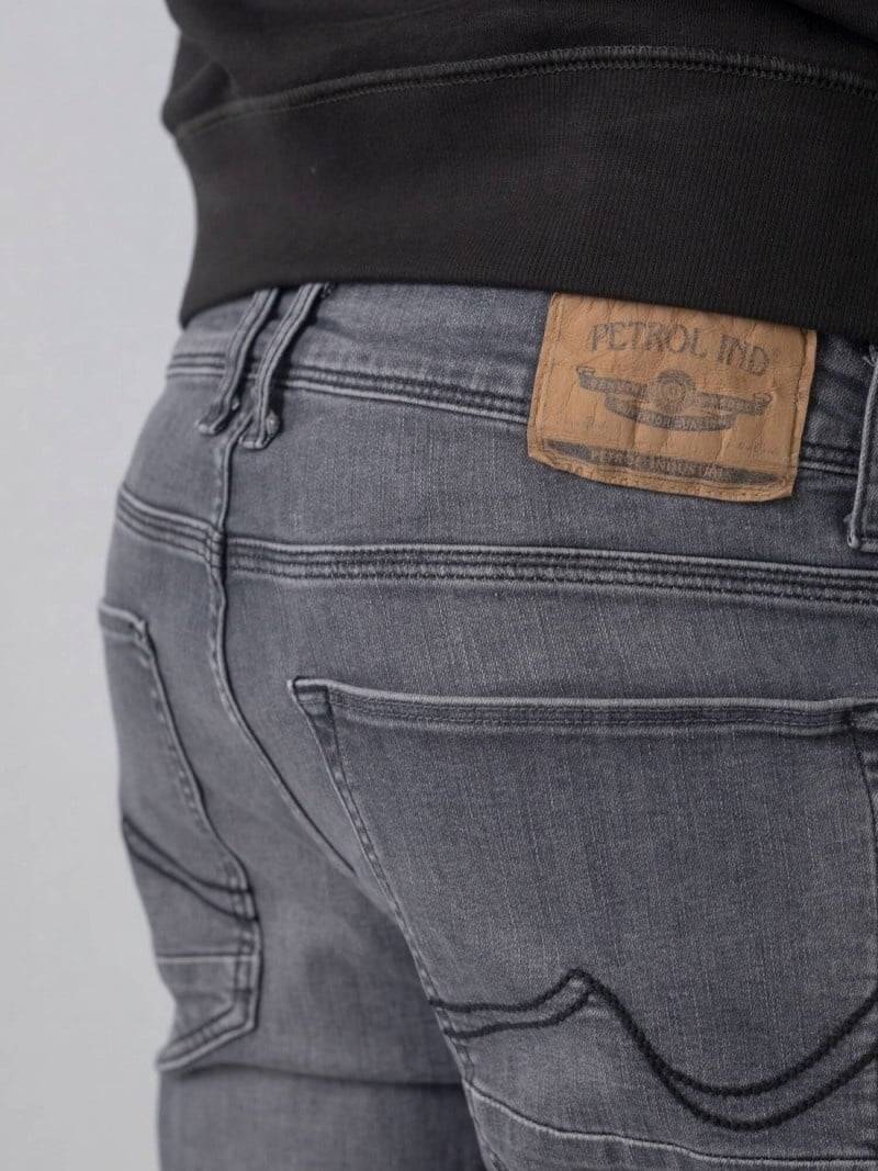 Petrol RUSSEL - Men Denim Tapered (9700 Grey) Schlussverkauf