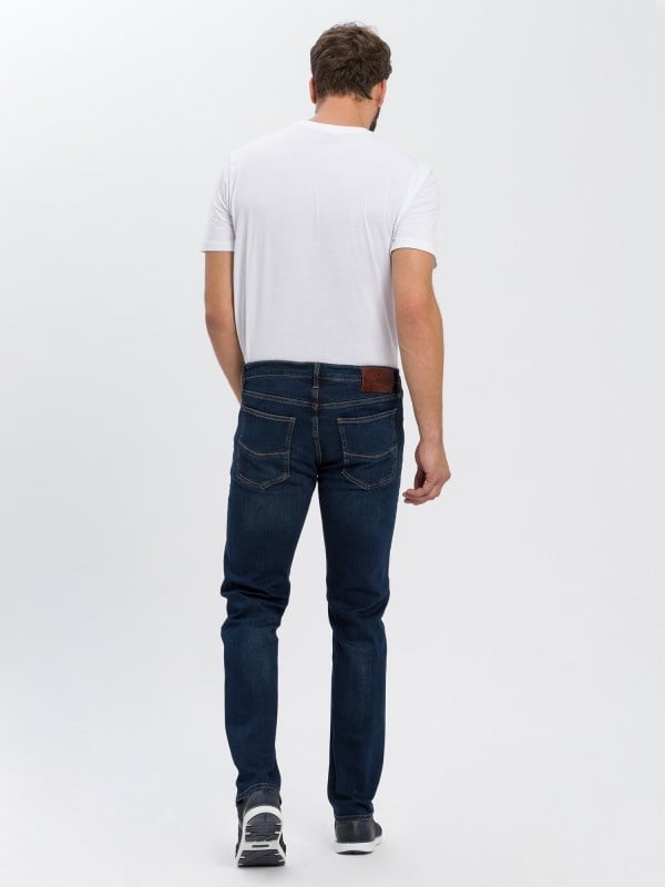 Cross Jeans DAMIEN Dark Blue 006 Günstiger Verkauf