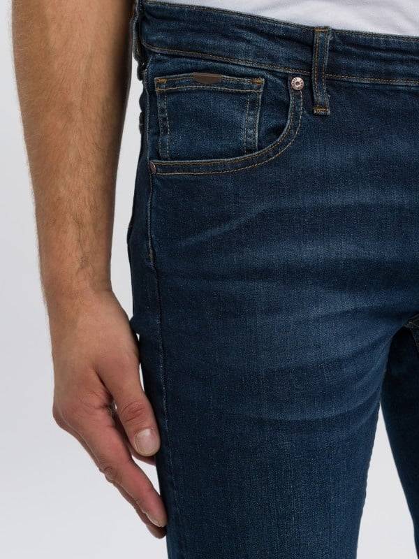 Cross Jeans DAMIEN Dark Blue 006 Günstiger Verkauf