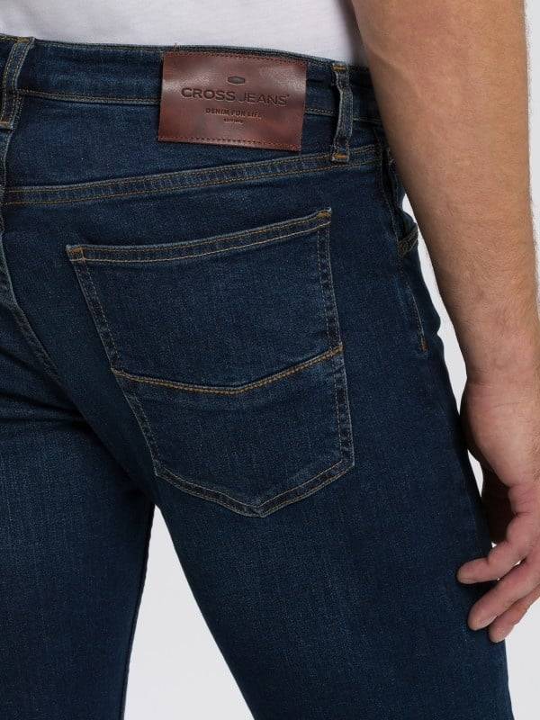 Cross Jeans DAMIEN Dark Blue 006 Günstiger Verkauf