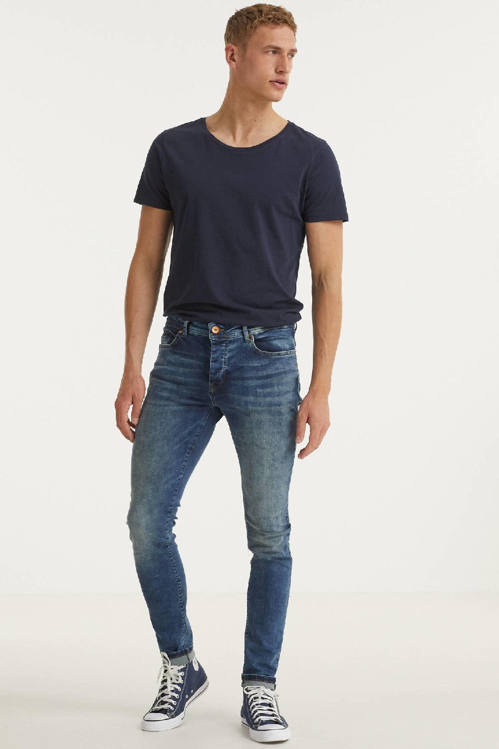 Cars Jeans DUST Super Skinny Dark Used (03) Fabrikverkauf