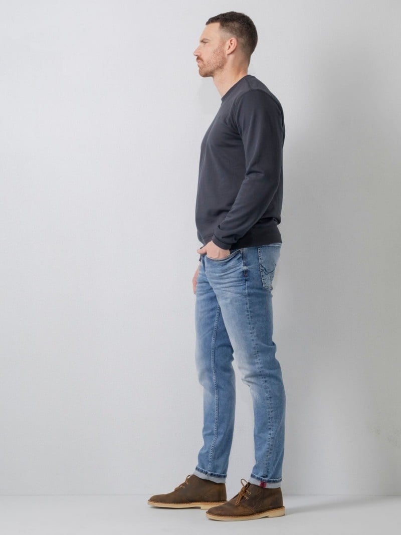 Petrol RUSSEL - Men Denim Tapered (5701 Light used) Blitzverkäufe