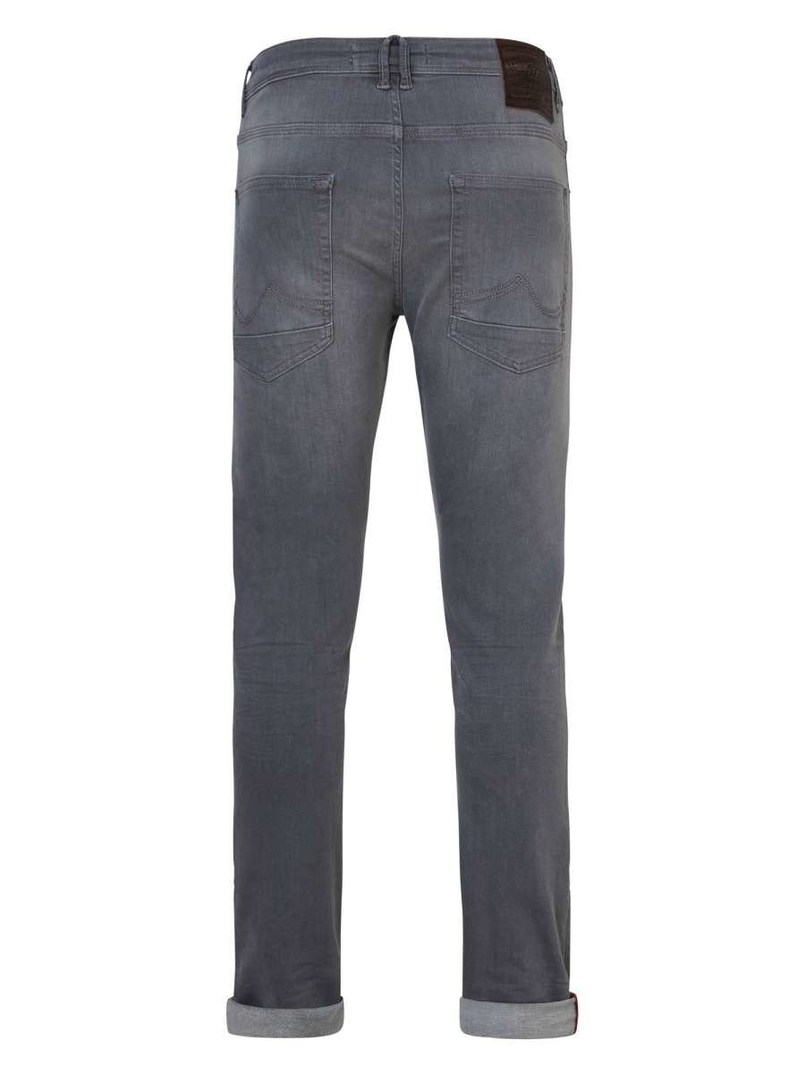 Petrol SEAHAM-Classic - Men Denim Slim Fit (9700 Grey) Fabrikpreis