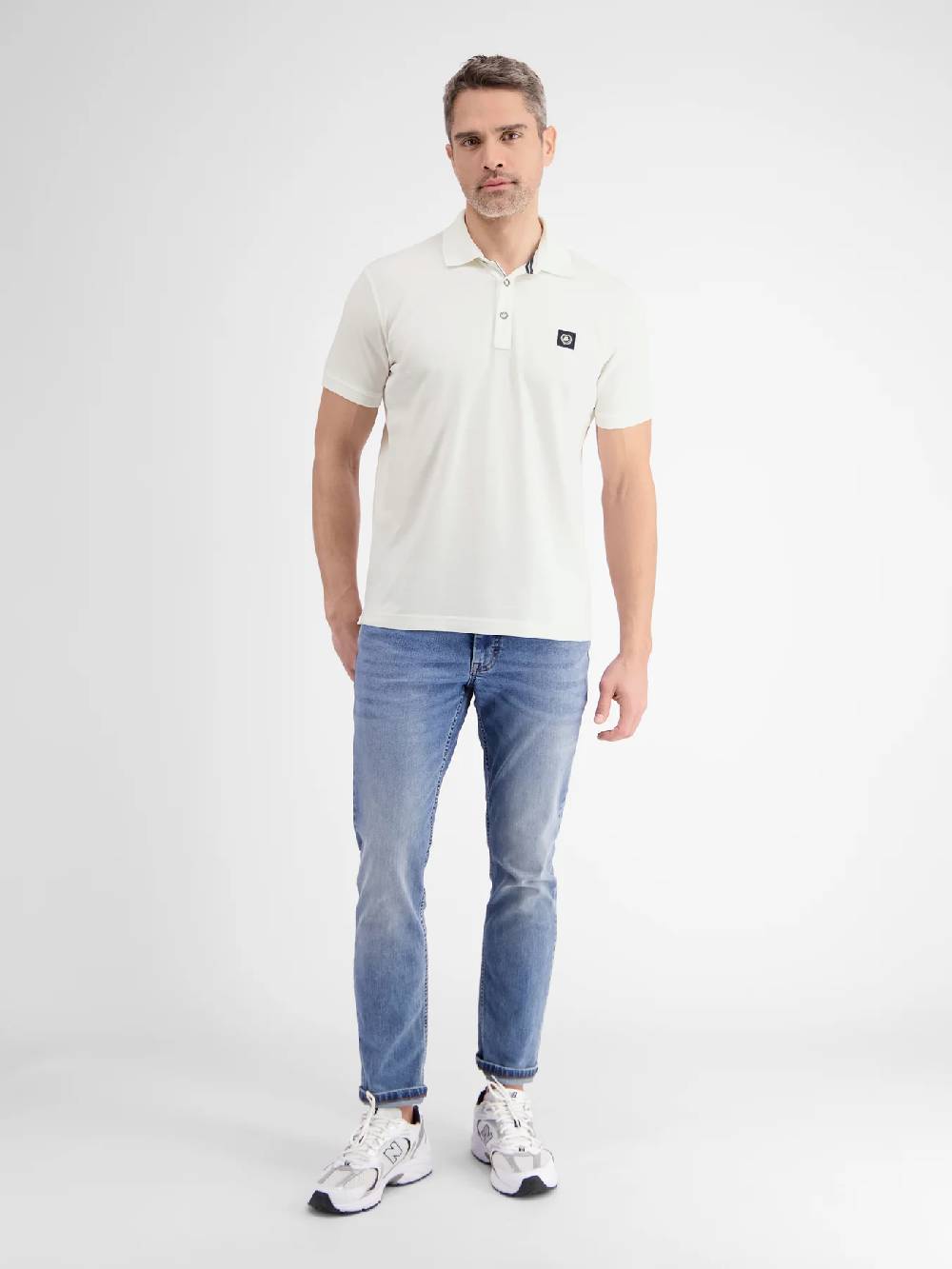 Lerros 2453261 Men Polo (Broken white 103) Flash Sale