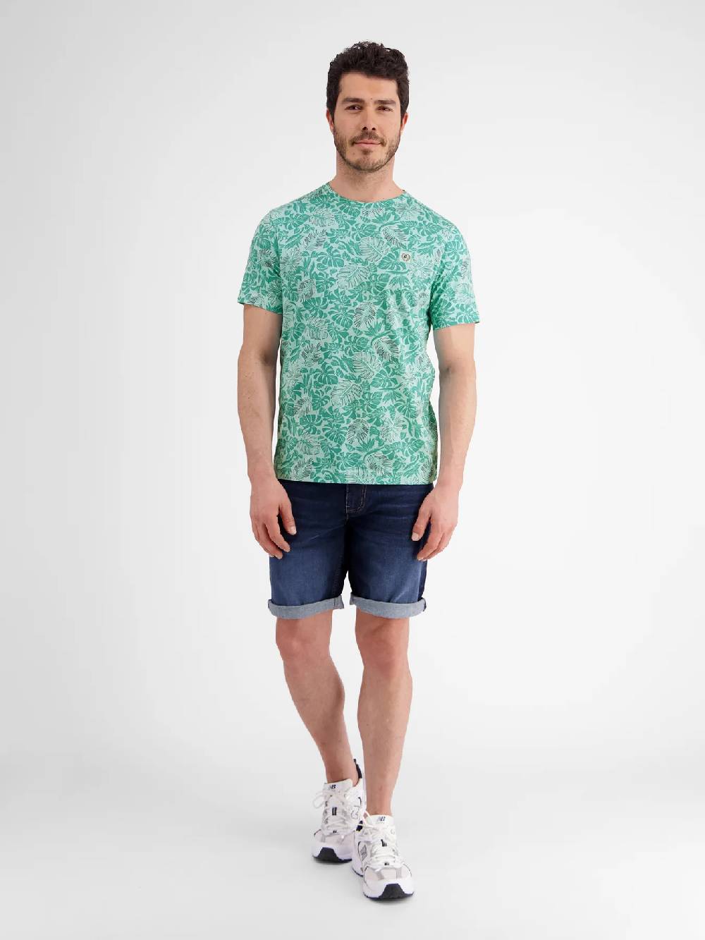 Lerros 2453066 K12 T-Shirt/Serafino 1/2 Arm (410 Iced Mint) Begrenztes Angebot