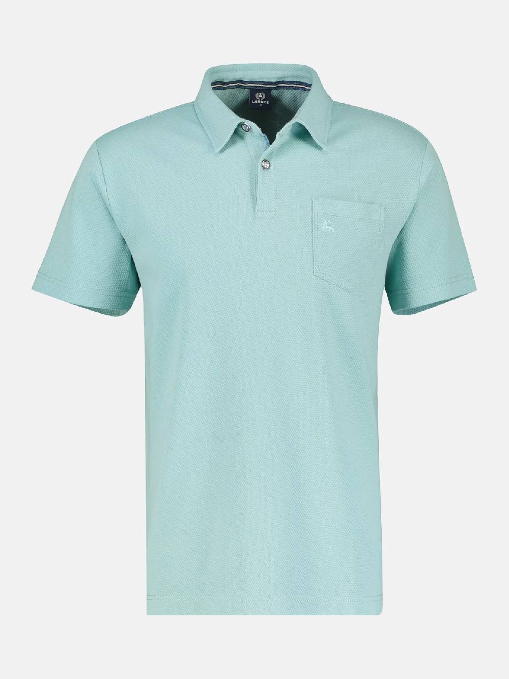 Lerros 2443204 POLOSHIRT IN SPORTIEVE WAFELPIQUÉKWALITEIT (622 COASTAL SEA BLUE) Exklusivangebot