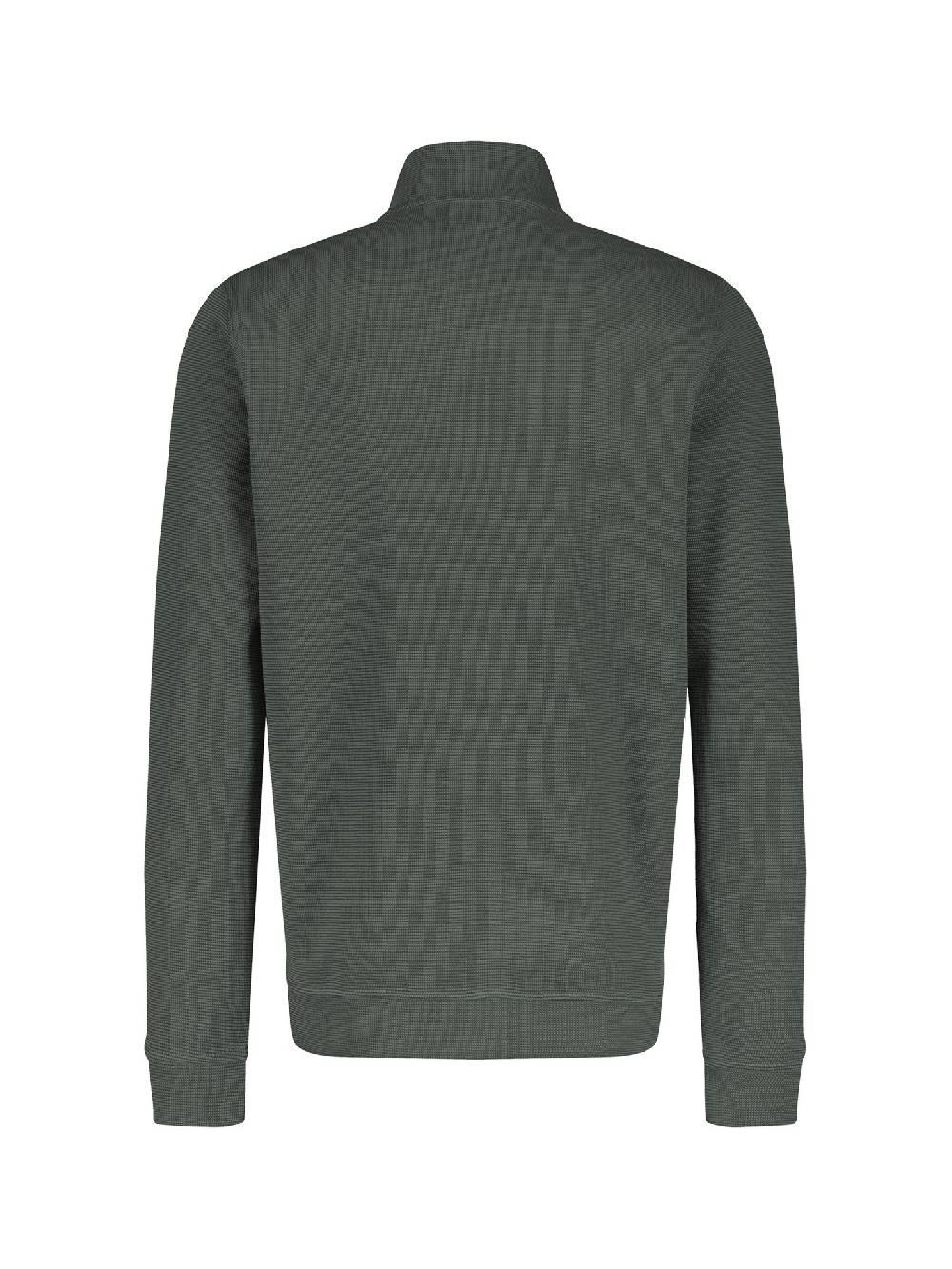 Lerros 2484402 K11 Sweatshirt/Troyer/Rh/V-Neck (670 Chilled Olive) Valentinstagsangebot