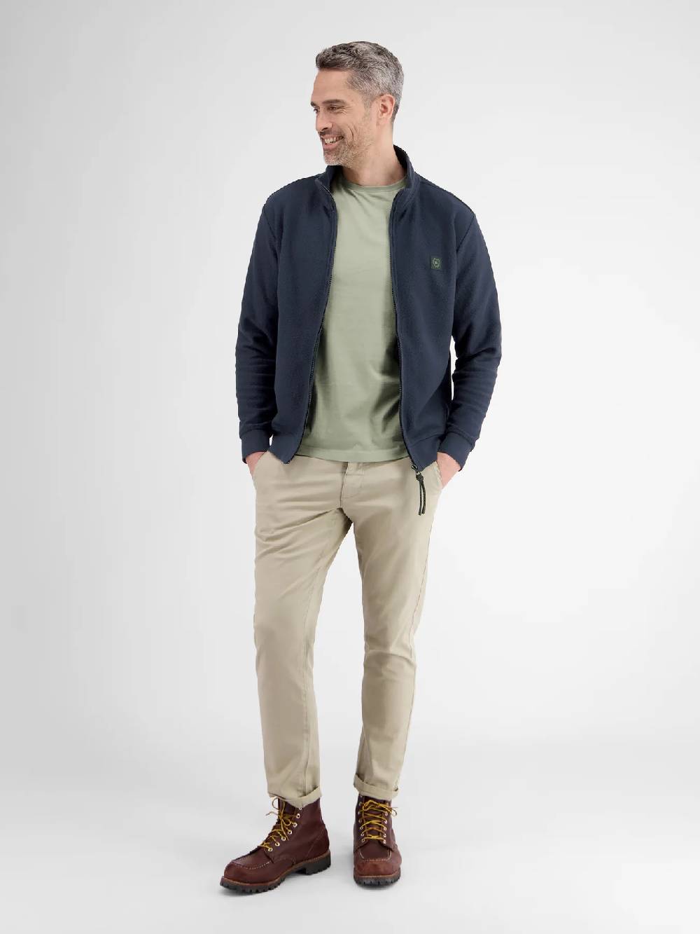 Lerros 2484532 K44 Sweatjacke (485 Classic Navy) Online Outlet