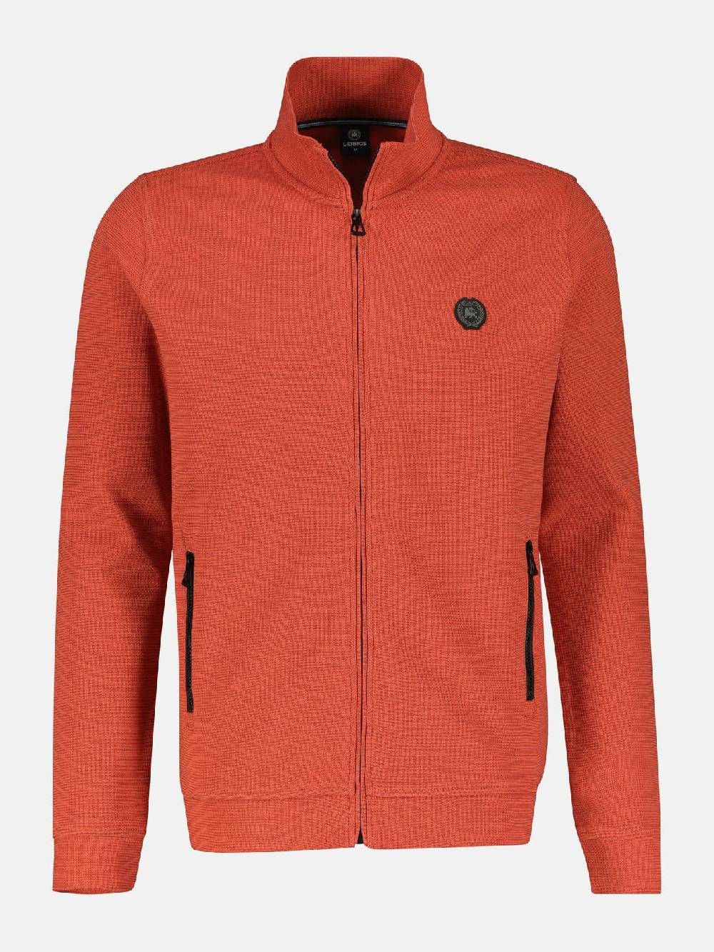 Lerros 2424503 SWEATJACK (327 DEEP CORAL RED) Blitzangebot