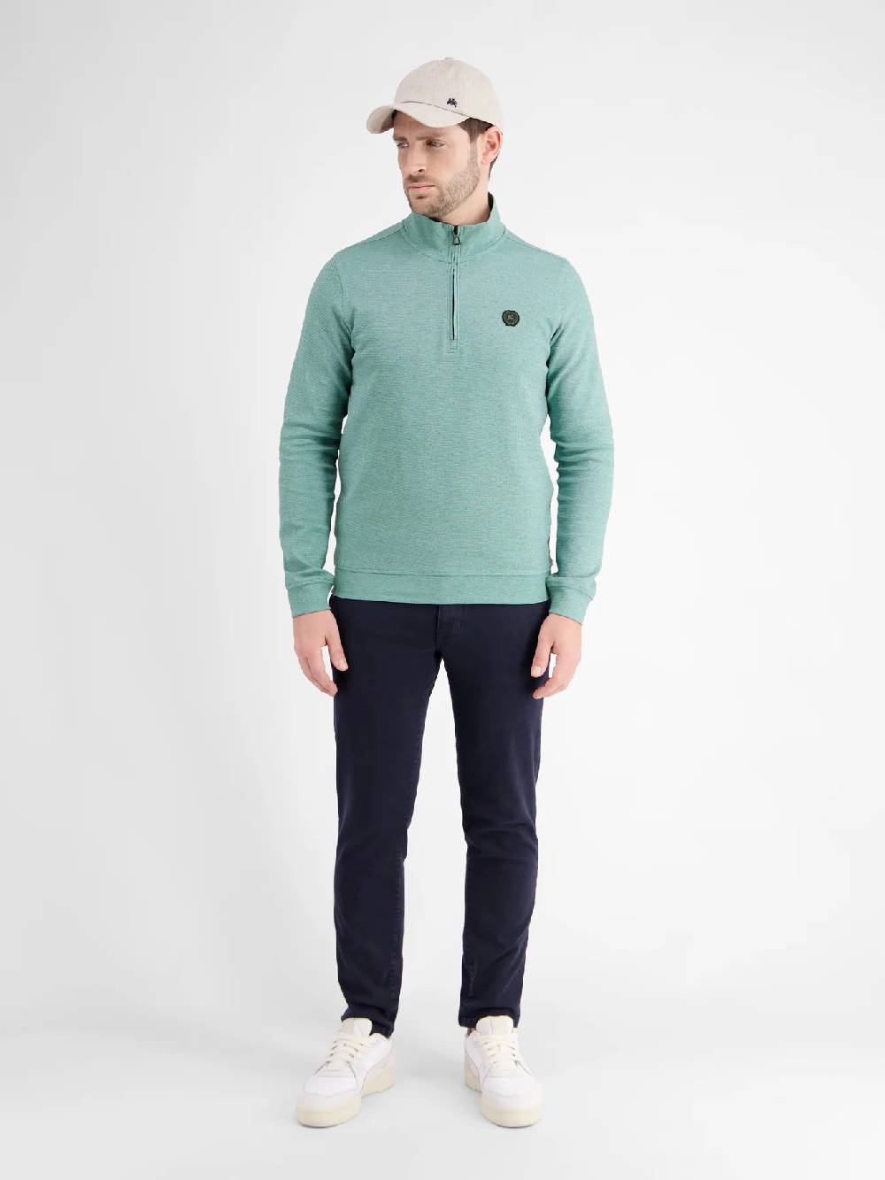 Lerros 2424402 SWEATTROYER (622 COASTAL SEA BLUE) Große Rabatte