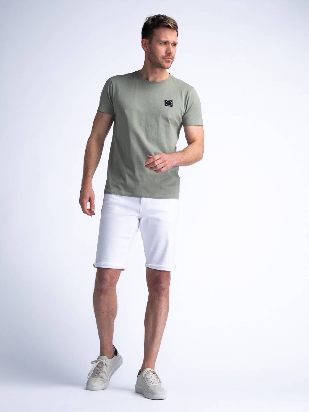 Petrol Men Shorts Denim M-1040-SHO005 (0000 Bright White) Begrenzte Freigabe