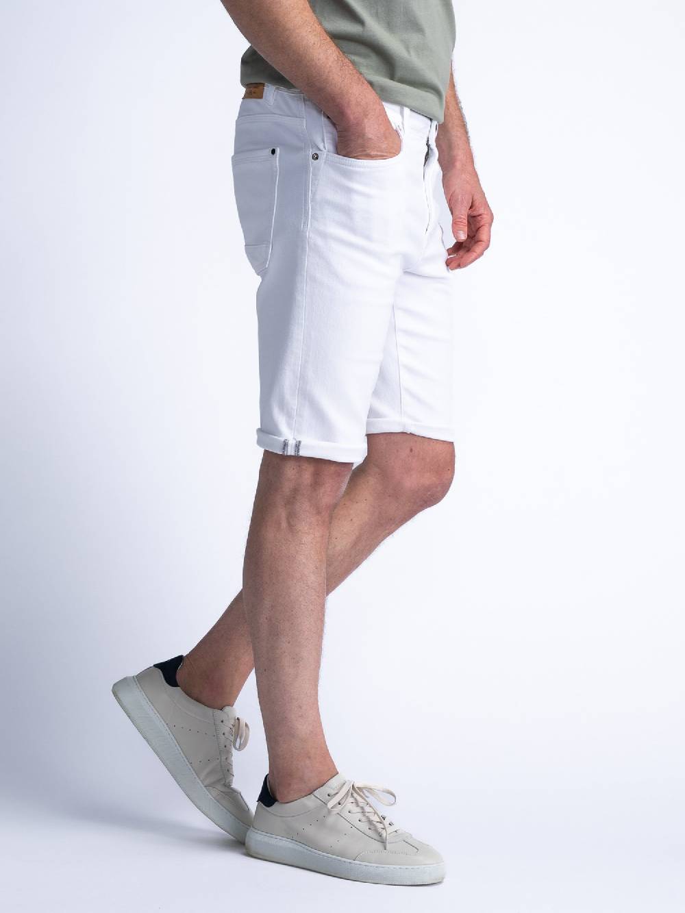 Petrol Men Shorts Denim M-1040-SHO005 (0000 Bright White) Begrenzte Freigabe