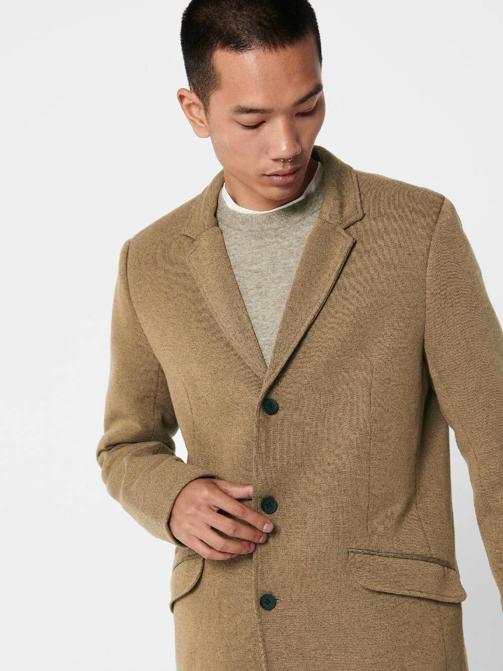 Only & Sons Onsjulian King Coat IN OTW VD CS (216332 Camel) Neueste Stile