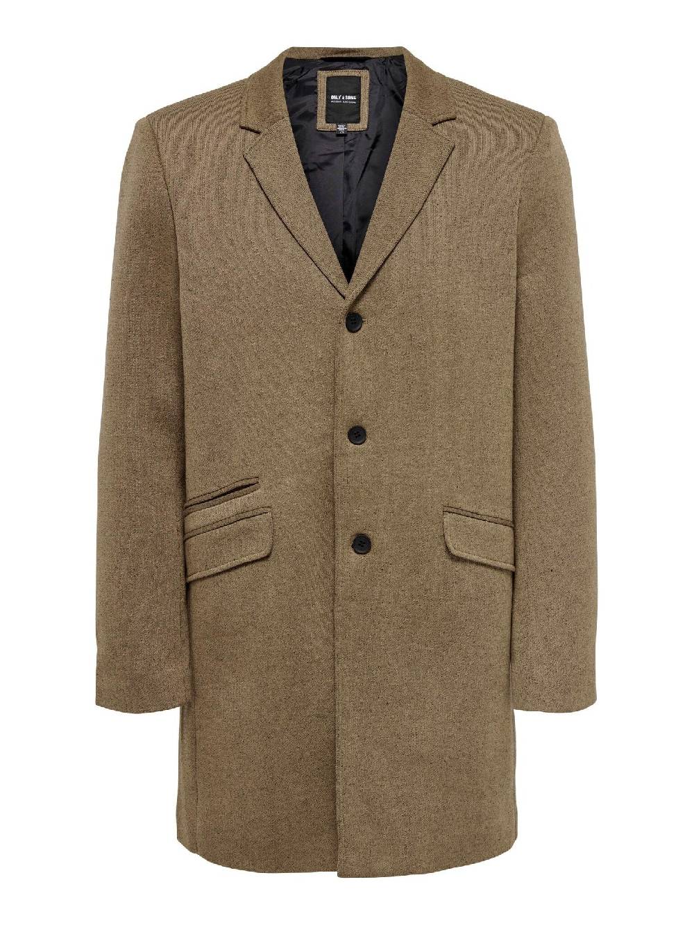 Only & Sons Onsjulian King Coat IN OTW VD CS (216332 Camel) Neueste Stile