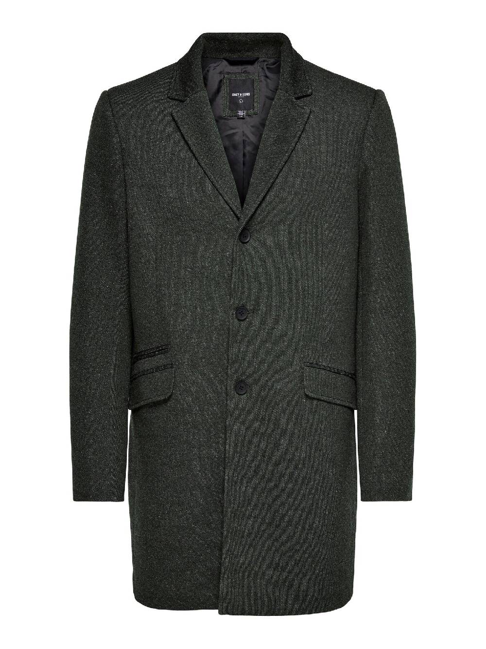 Only & Sons Onsjulian King Coat IN OTW VD CS (187719 Peat) Letzte 2 Tage