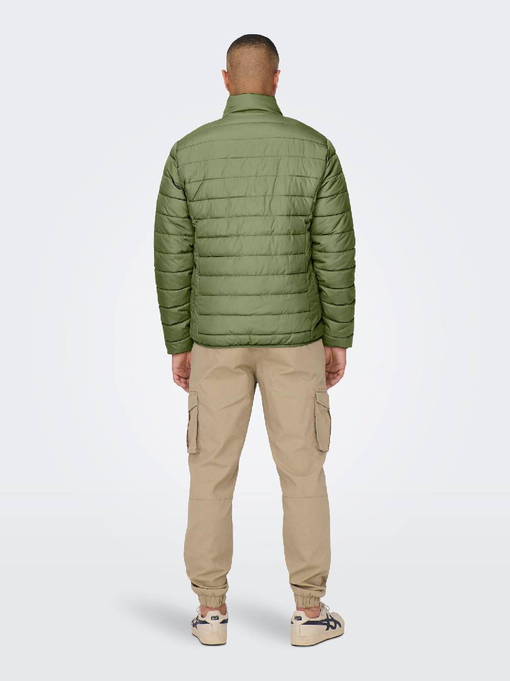 Only & Sons Onsbron Quilt Jacket OTW VD (279918 Winter Moss) Letzter Tag