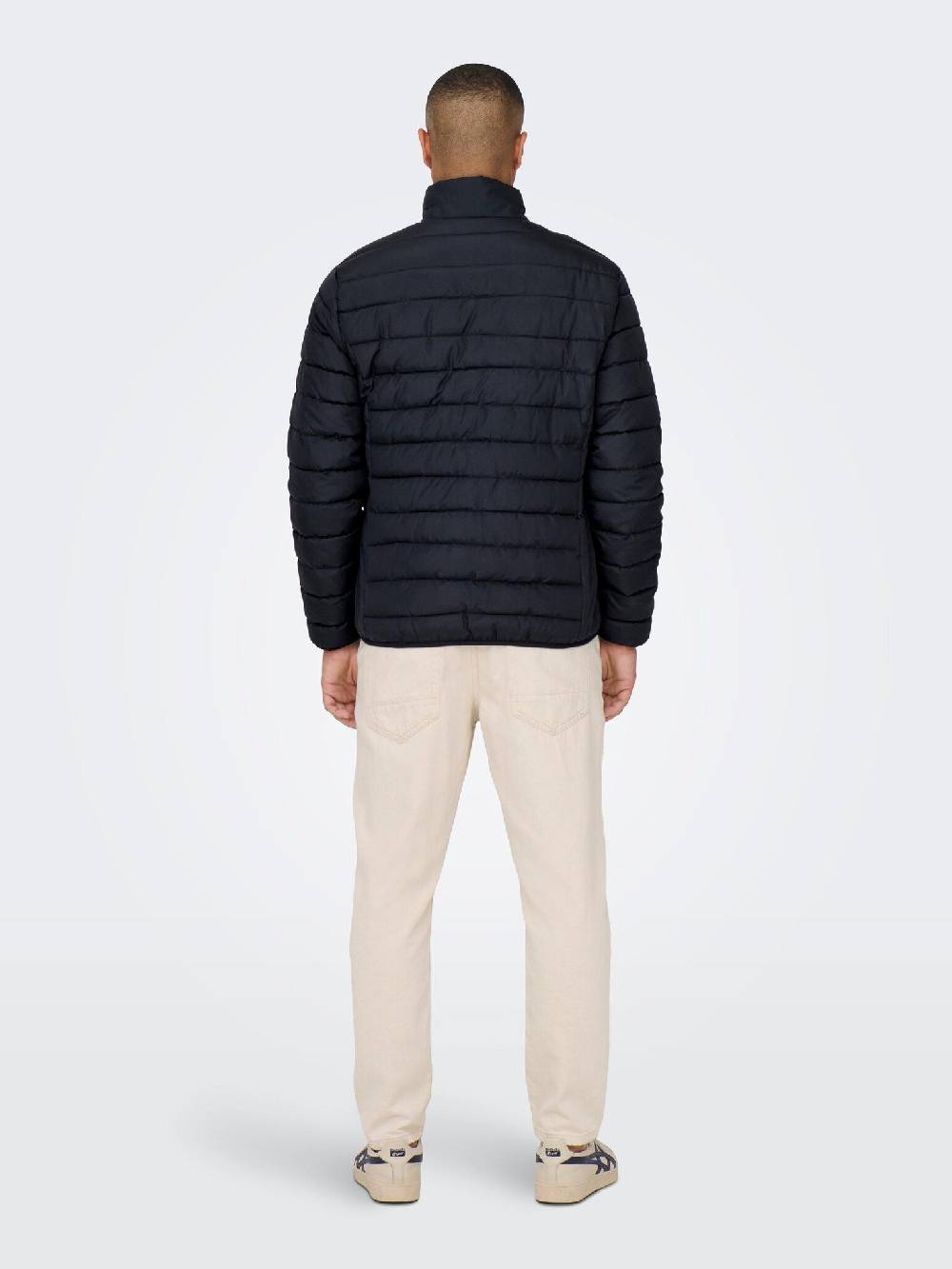 Only & Sons Onsbron Quilt Jacket OTW VD (187197 Dark Navy) Zeitbegrenzte Promotion