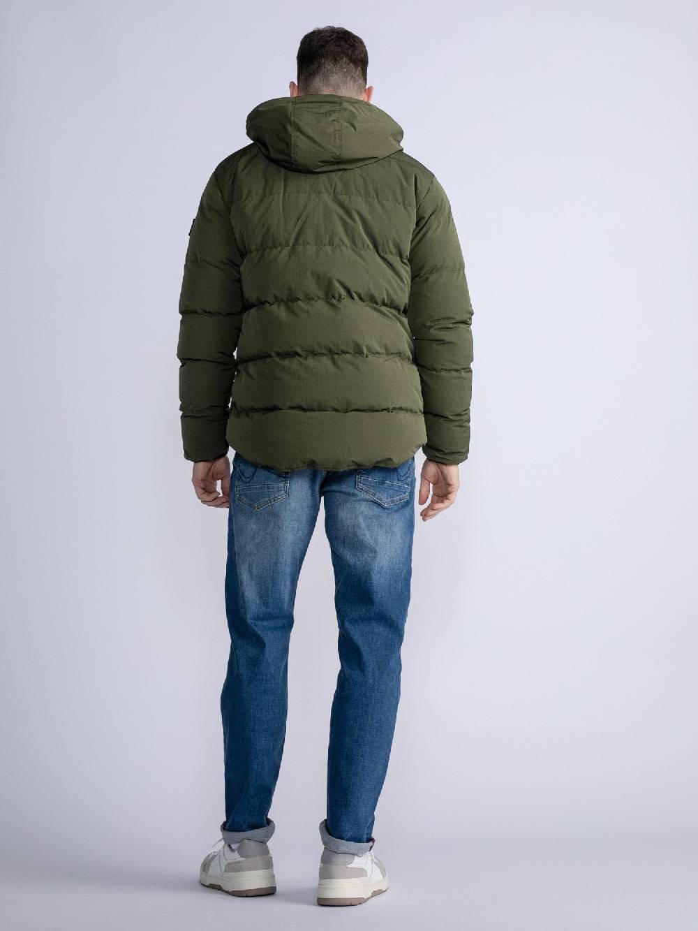 Petrol M-3030-Jac100 - Men Jacket Padded (6092 Hunter Green) Bis zu 55% Rabatt